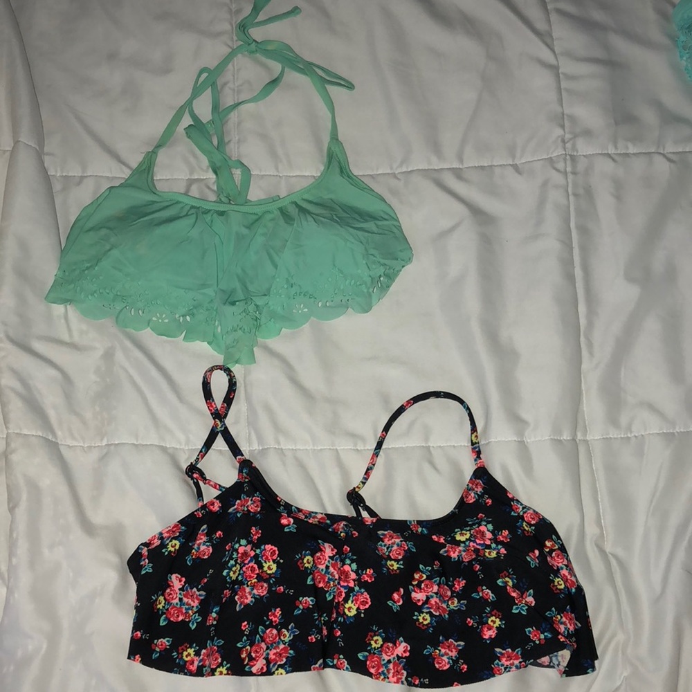 2 bikini tops